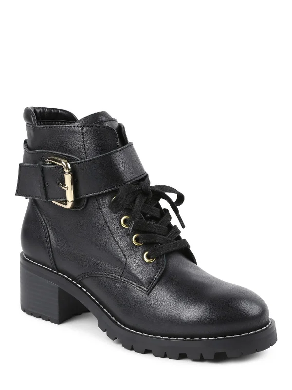 Ankle Boots with heelsAnkle Boots with heelsNubi Womens Leather Round Toe Ankle Boots