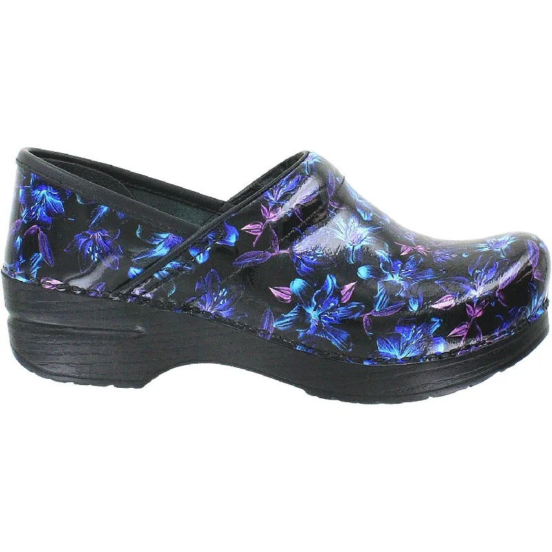 Women's Dansko Professional Clog Night Bloom Patent Leather