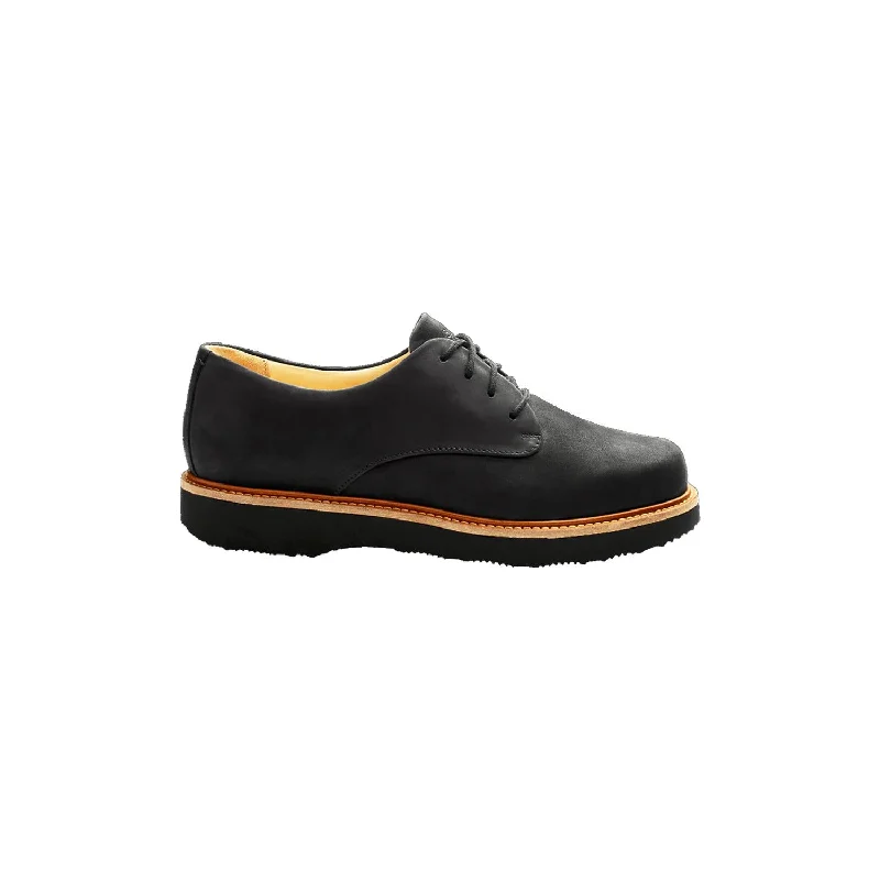 casual shoes for women with thick sole for added support-Women's Samuel Hubbard Free Black Nubuck