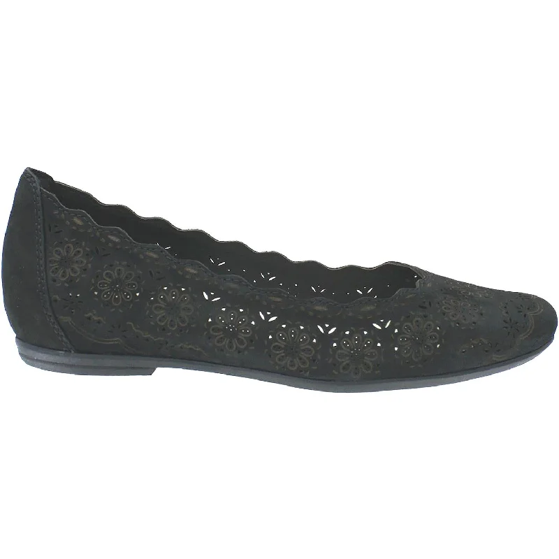 Women's Earthies Lindi Black Nubuck