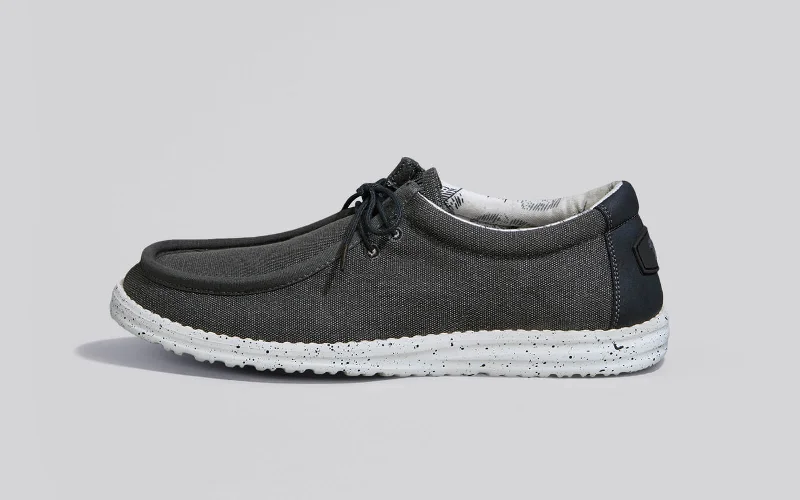 Athletic shoes with sleek soles-The Wanderers Sneakers : Grey