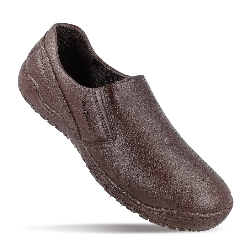 Men's Slip-On Rain Shoes - WC4703 Brown