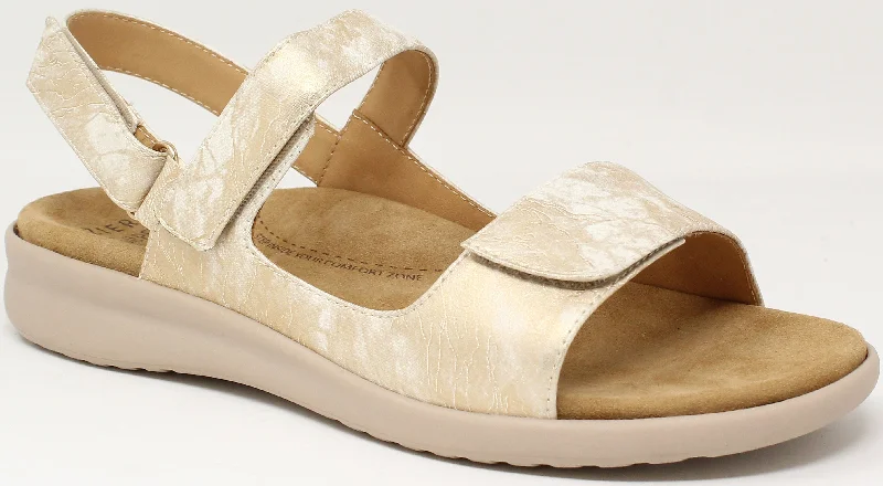 Women's Ziera Benji Smudge Metal/Almond Leather