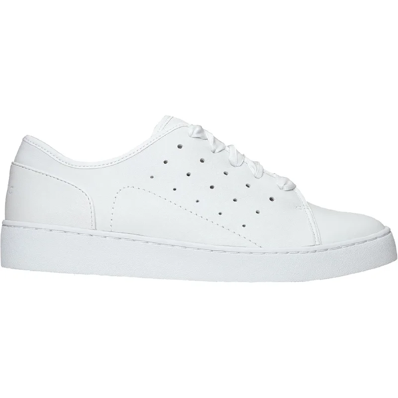 casual shoes for men with breathable mesh material for ventilation-Women's Vionic Keke White Leather