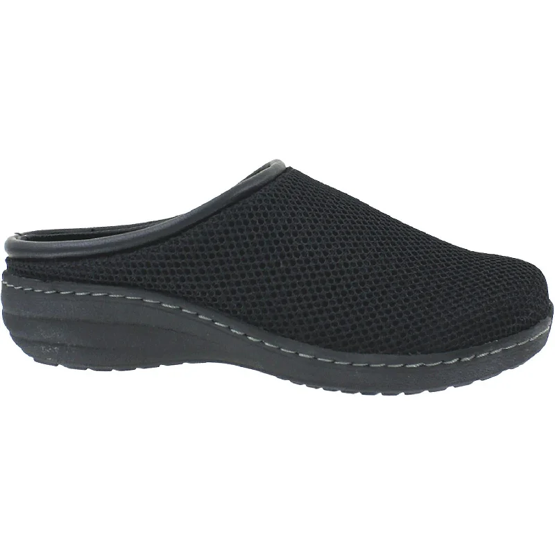 Women's Aetrex Robin Black Mesh