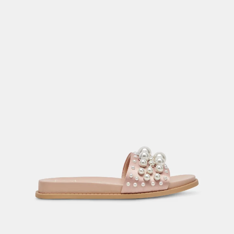 Sandals with breathable straps-GABBI PEARL SANDALS BLUSH PEARLS