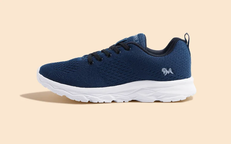 Athletic shoes for steep trails-The Saunterers : Navy Blue